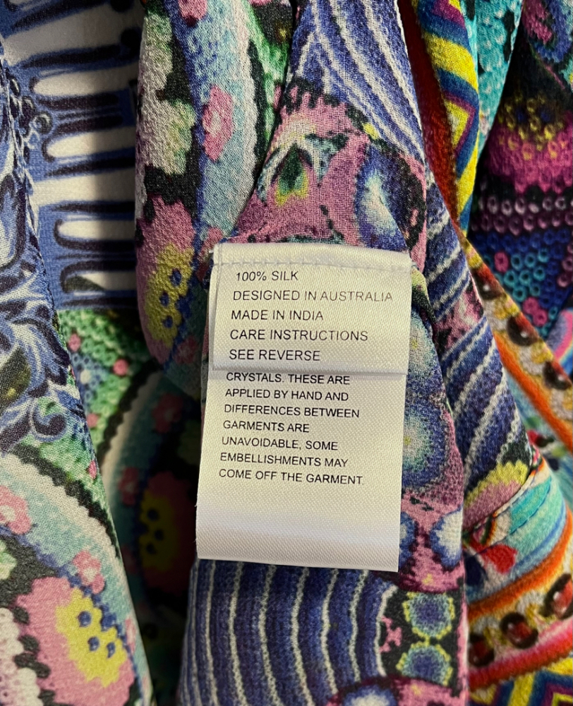 Camilla Embellished Silk Cover-Up