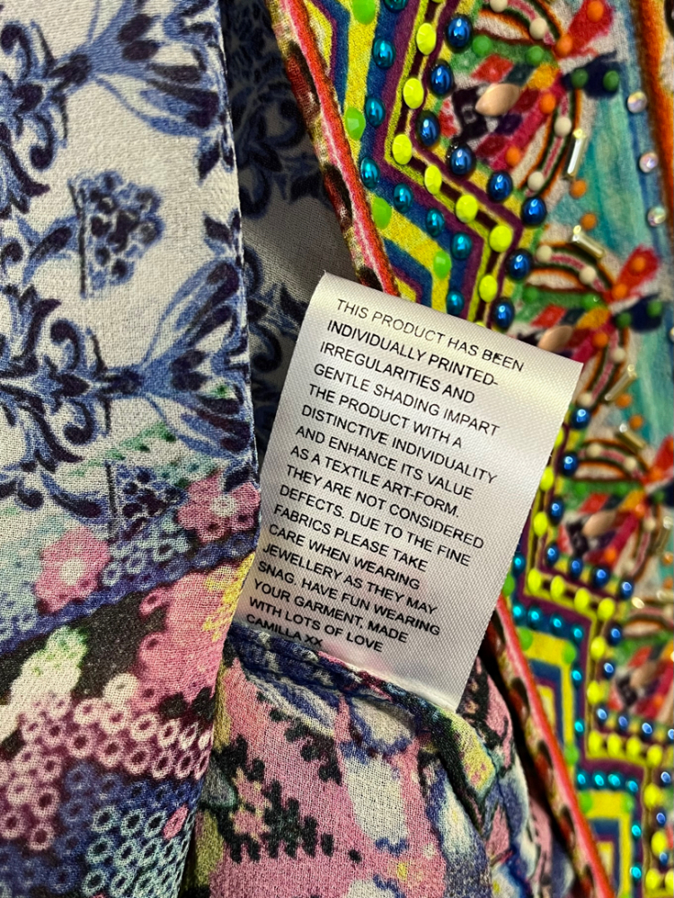 Camilla Embellished Silk Cover-Up