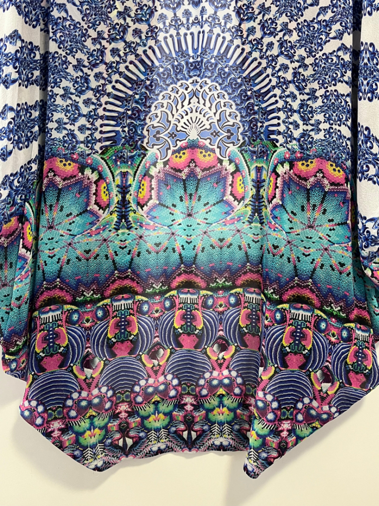 Camilla Embellished Silk Cover-Up