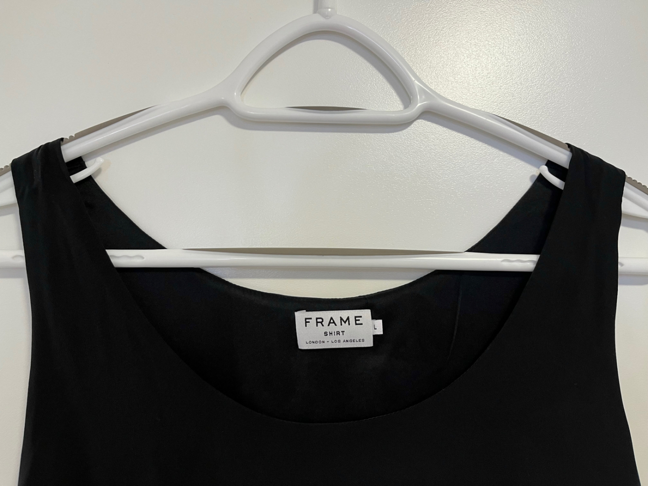 FRAME Débardeur en soie doublée