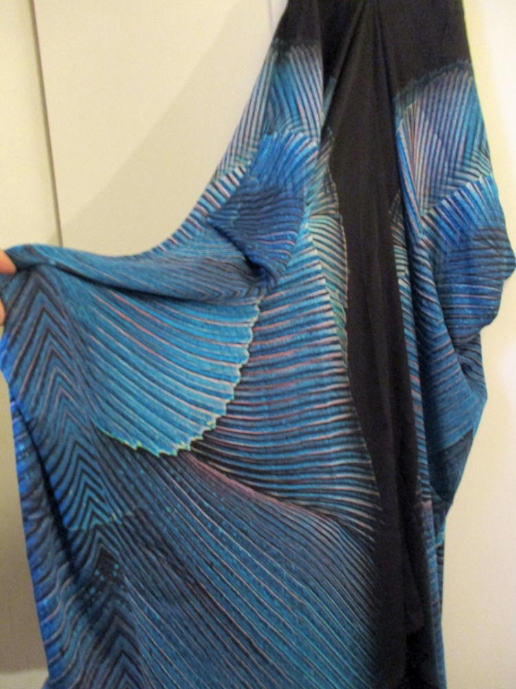 Roberto Cavalli Dress ailes de papillon 100% silk M