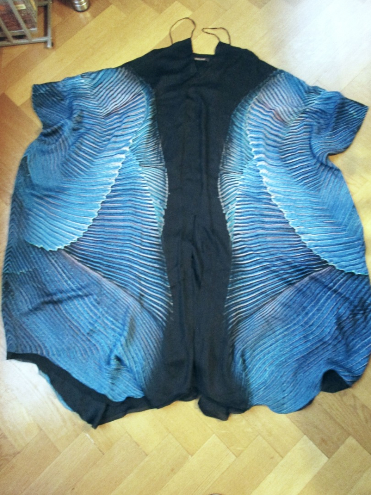 Roberto Cavalli Dress ailes de papillon 100% silk M