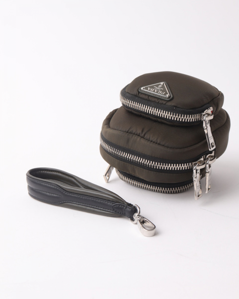 Prada Tessuto Wristlet Pouch