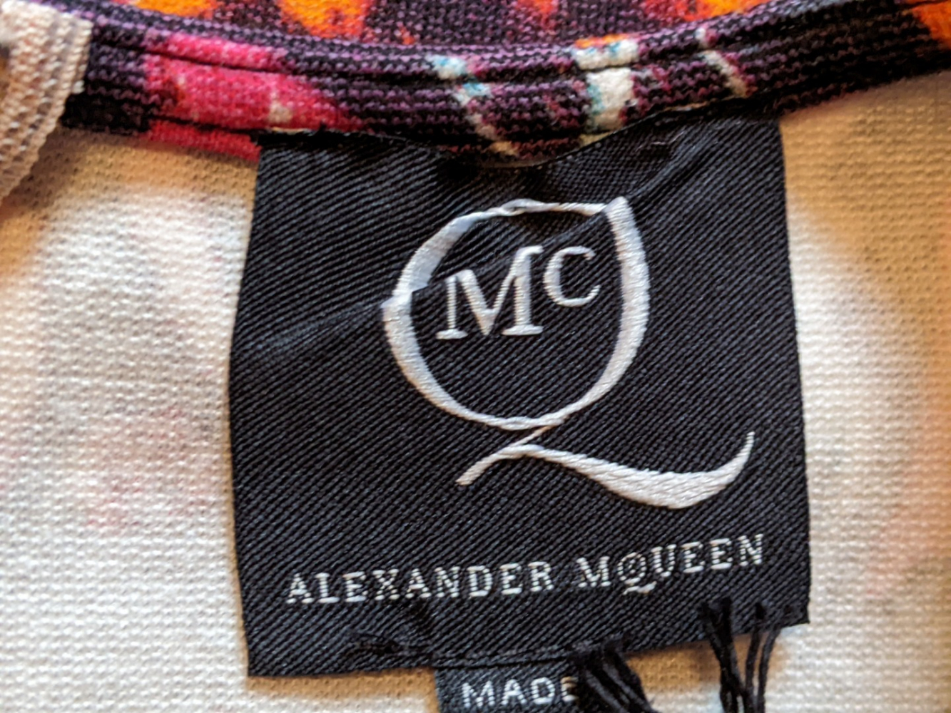 Alexander McQueen Flamboyant dress