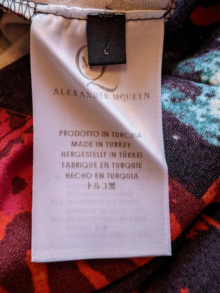 Alexander McQueen Flamboyant dress