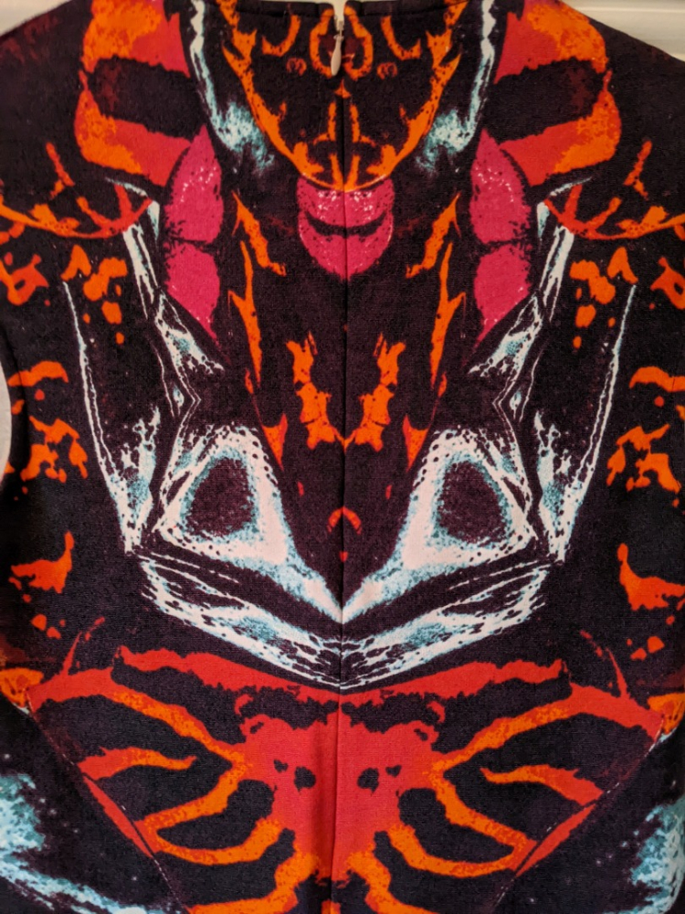 Alexander McQueen Flamboyant dress