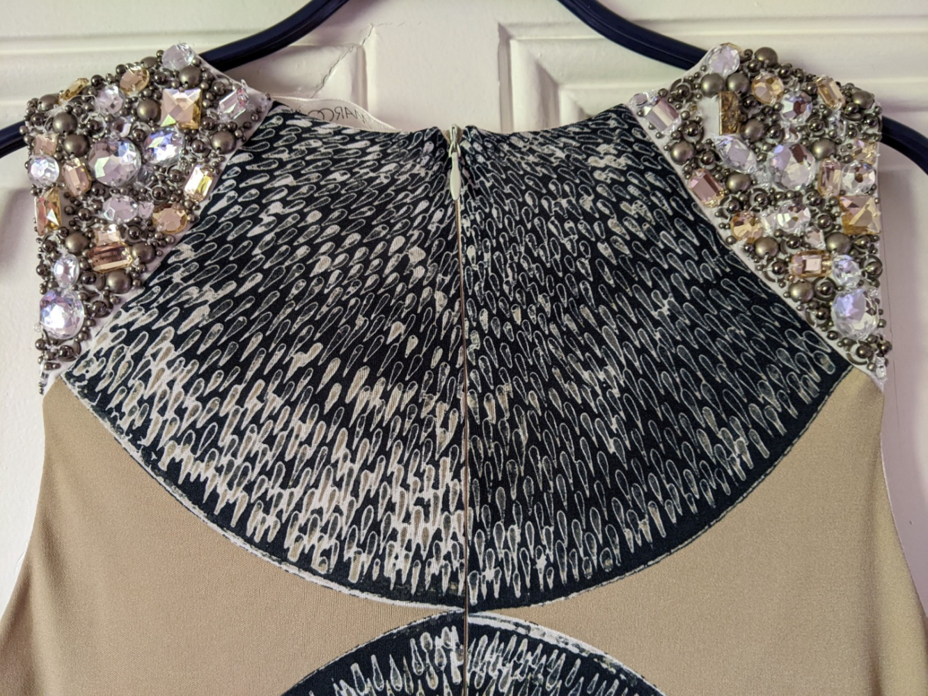 Marc Cain Robe « serpent » avec strass 36-38