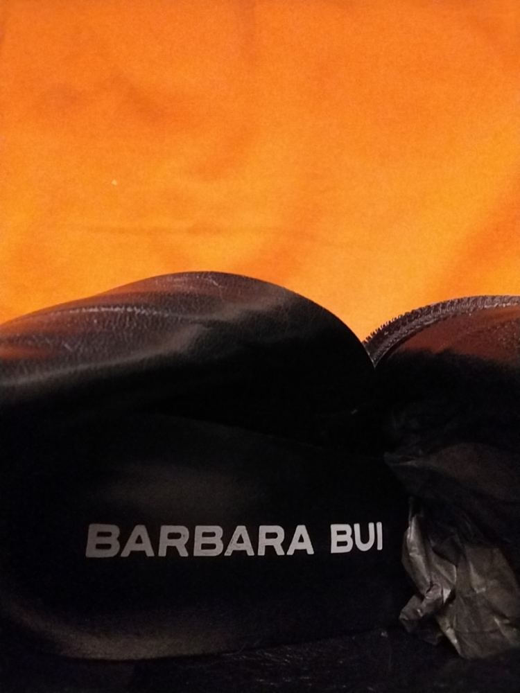 Barbara Bui White leather ankle boot