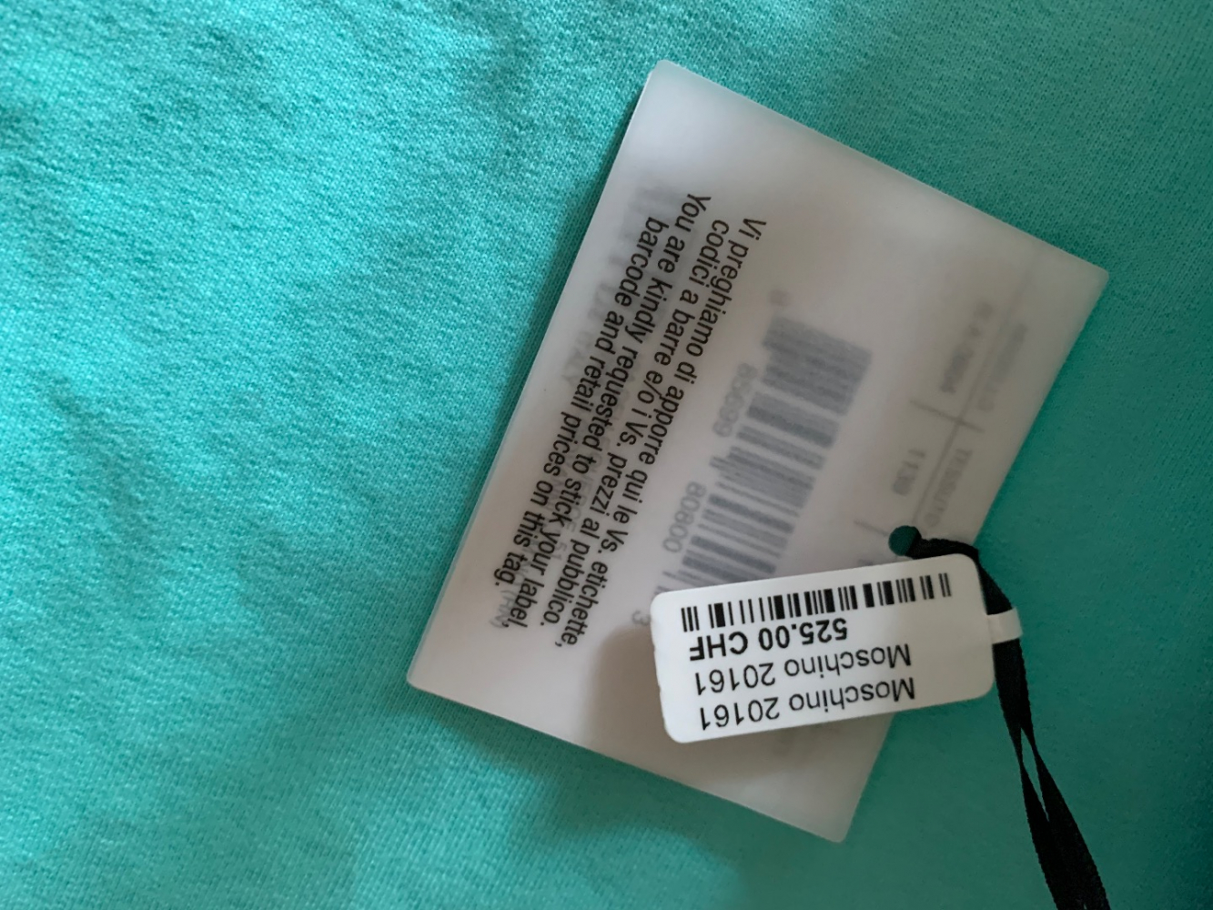 Moschino Love Brand new coat by Moschino Boutique.