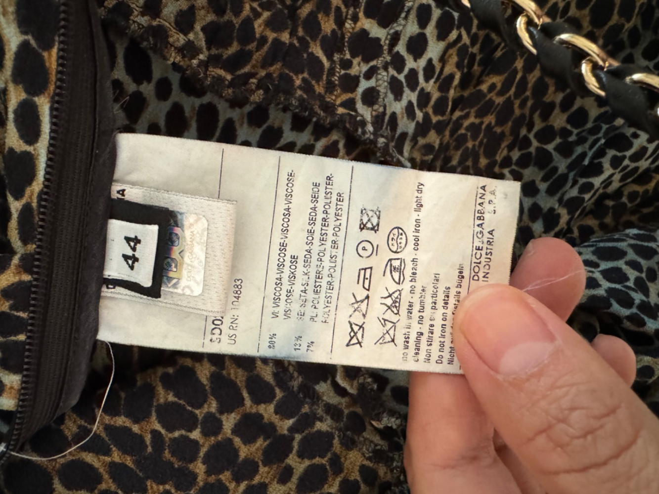 Dolce&Gabbana Très belle robe courte