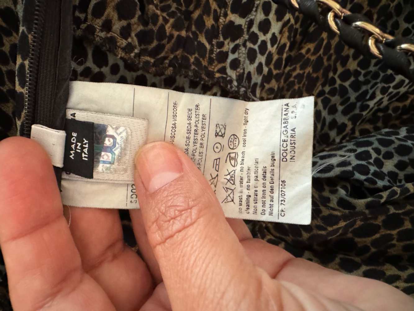 Dolce&Gabbana Très belle robe courte