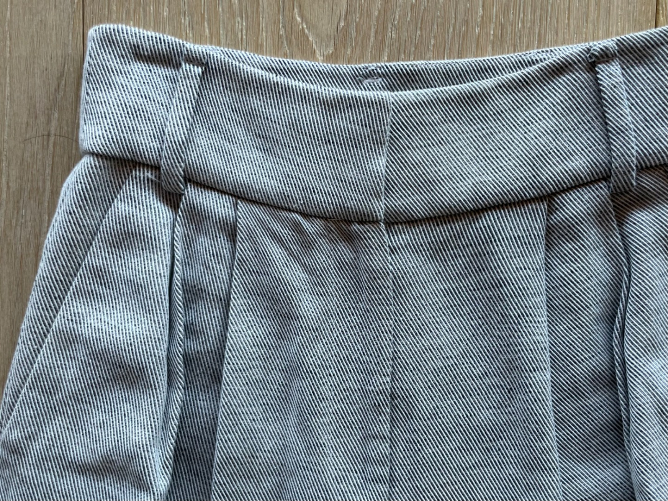 Tibi Adorable loose-fitting cropped trousers.