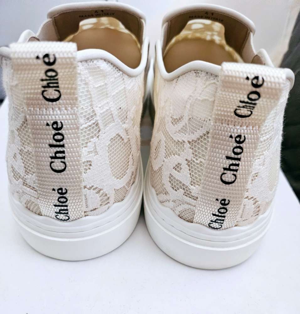 Chloé Slip-on sneakers with lace Lauren