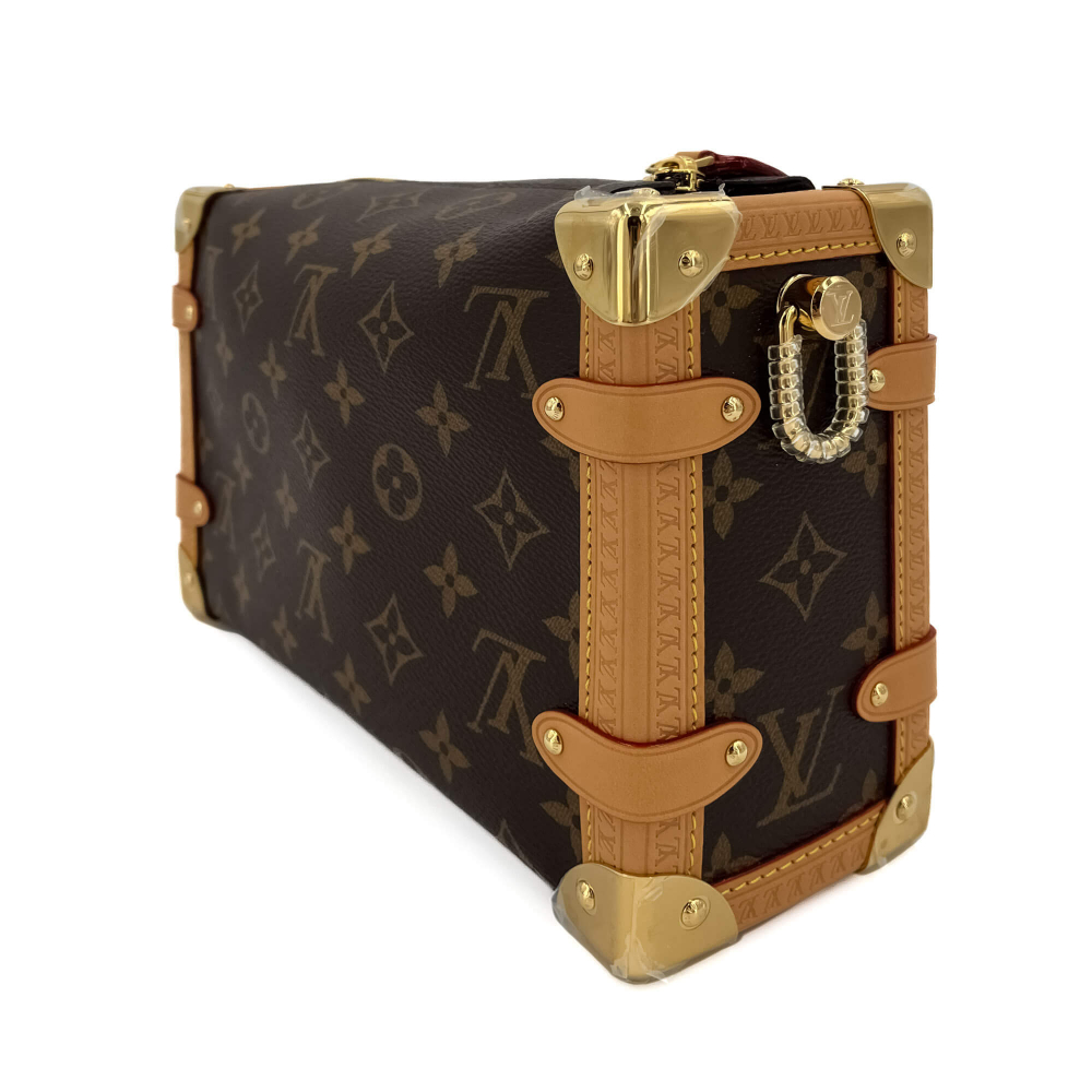 Louis Vuitton Side Trunk MM Canvas Trunk Bag Monogram