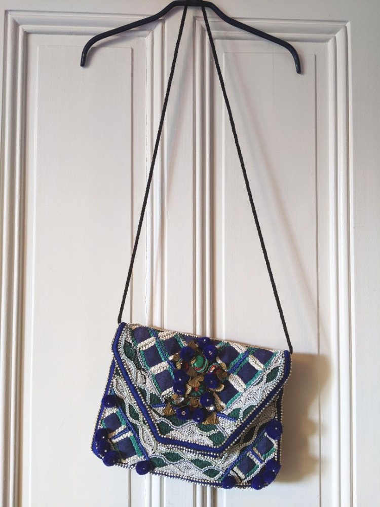 Antik Batik Eine große Tasche/ein großes Täschchen für Sommerfeste!