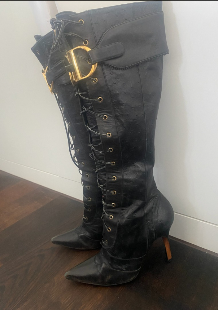 Christian Dior Black Vintage 