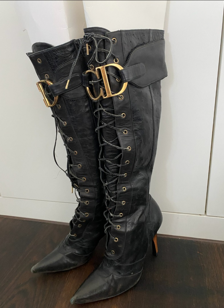 Christian Dior Black Vintage 