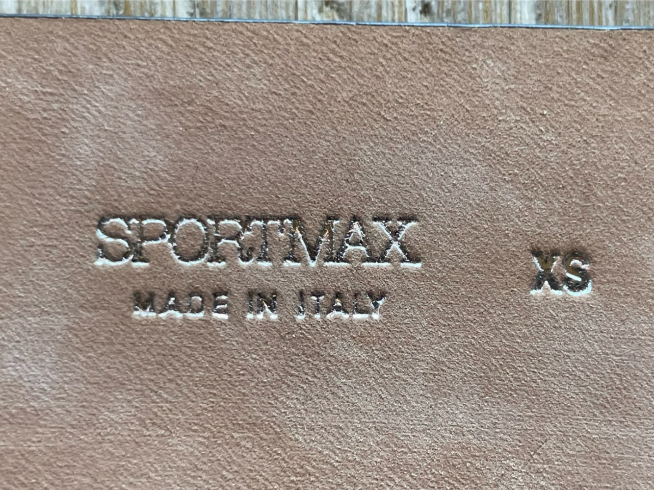 Sportmax Kräftiger und einzigartiger Schnallengürtel