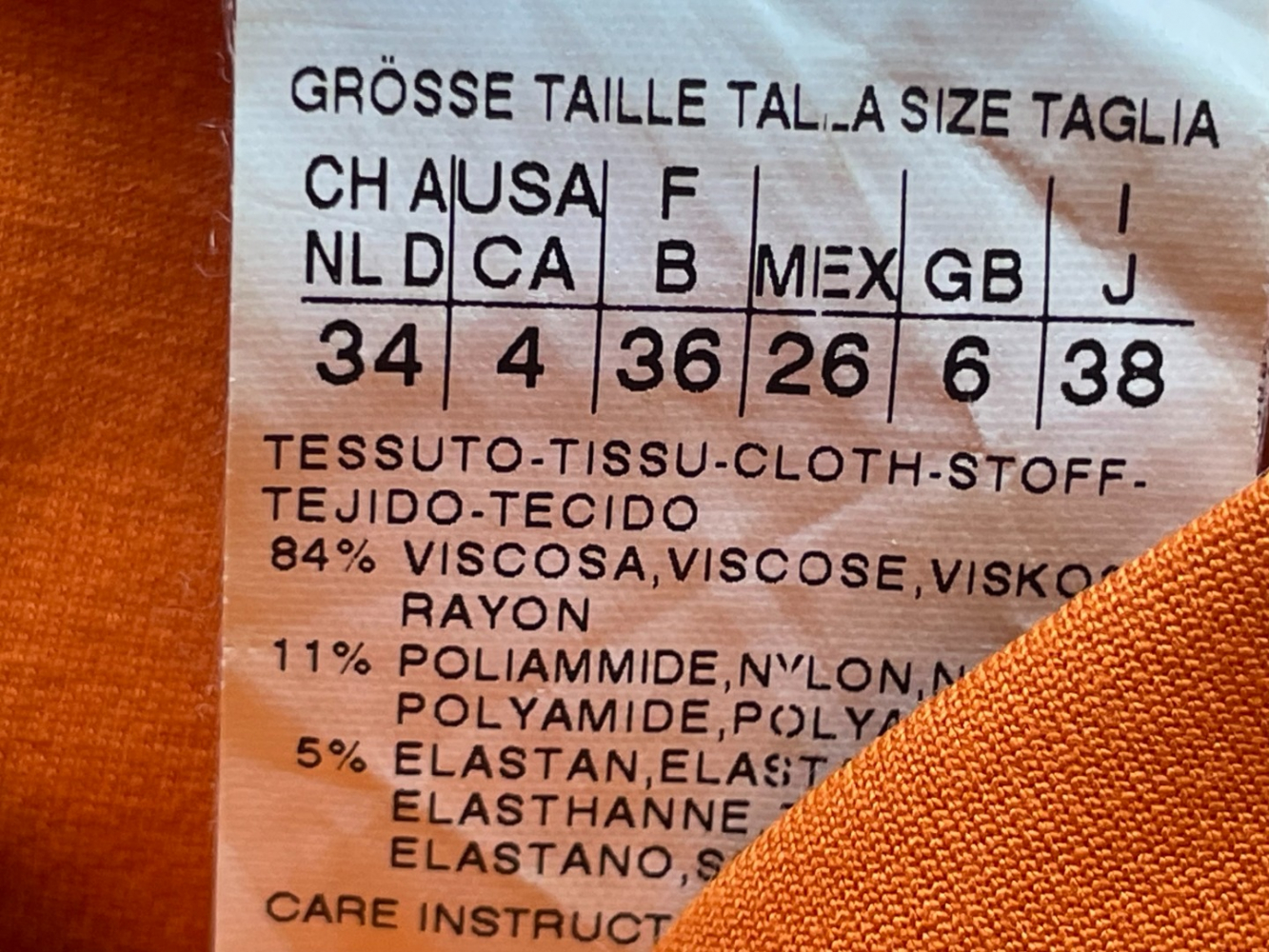 Max Mara Pretty pumpkin stretch trousers