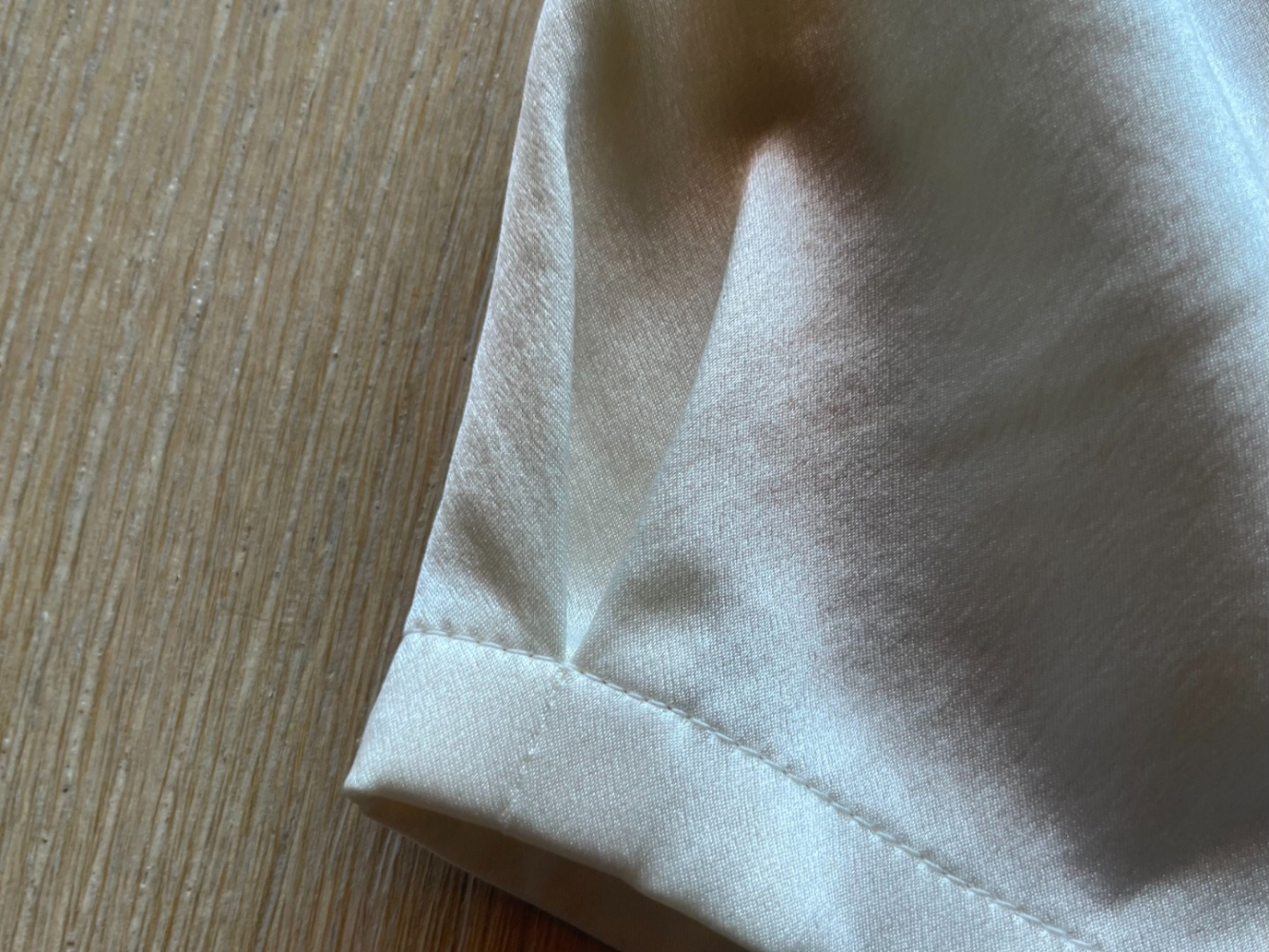 Lafayette 148 Chemisier vintage en soie à volants