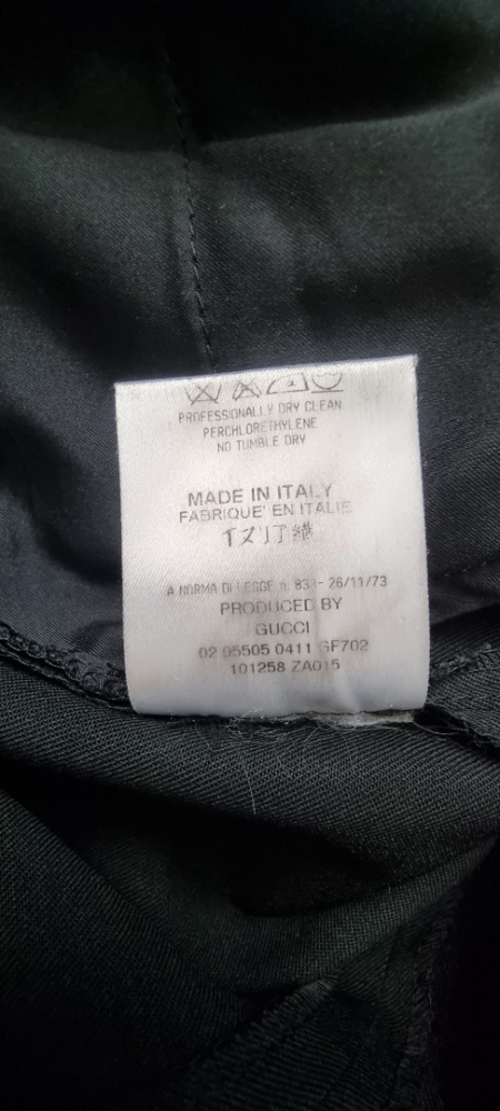 Gucci straight trousers