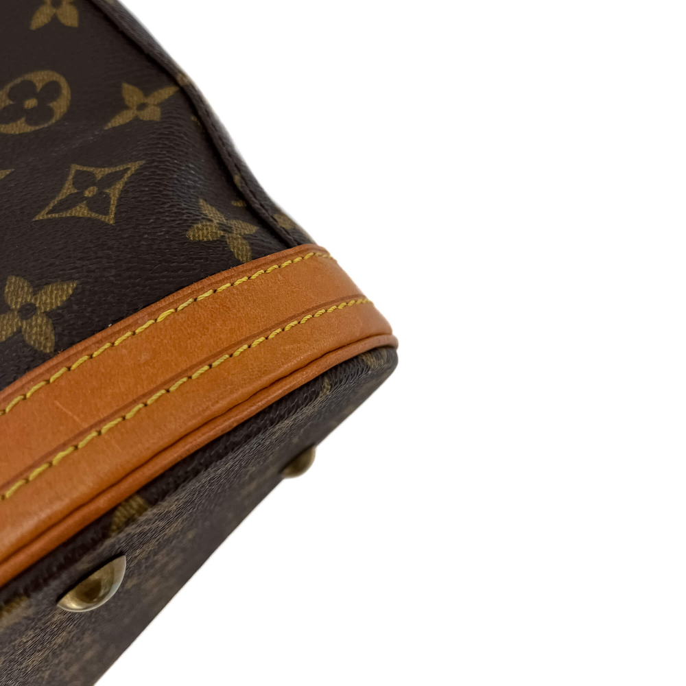 Louis Vuitton Petit 23 PM Canvas Bucket Bag pouch Monogram