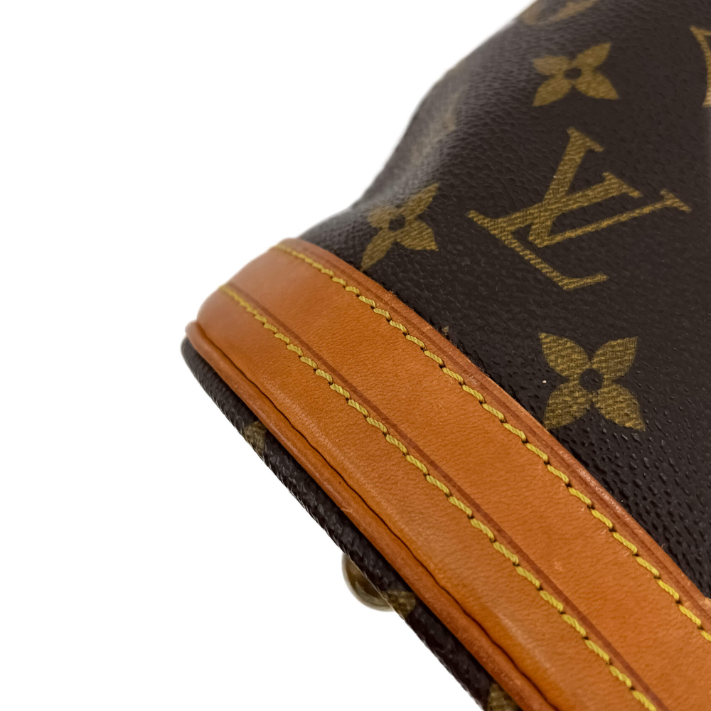 Louis Vuitton Petit 23 PM Canvas Bucket Bag pouch Monogram