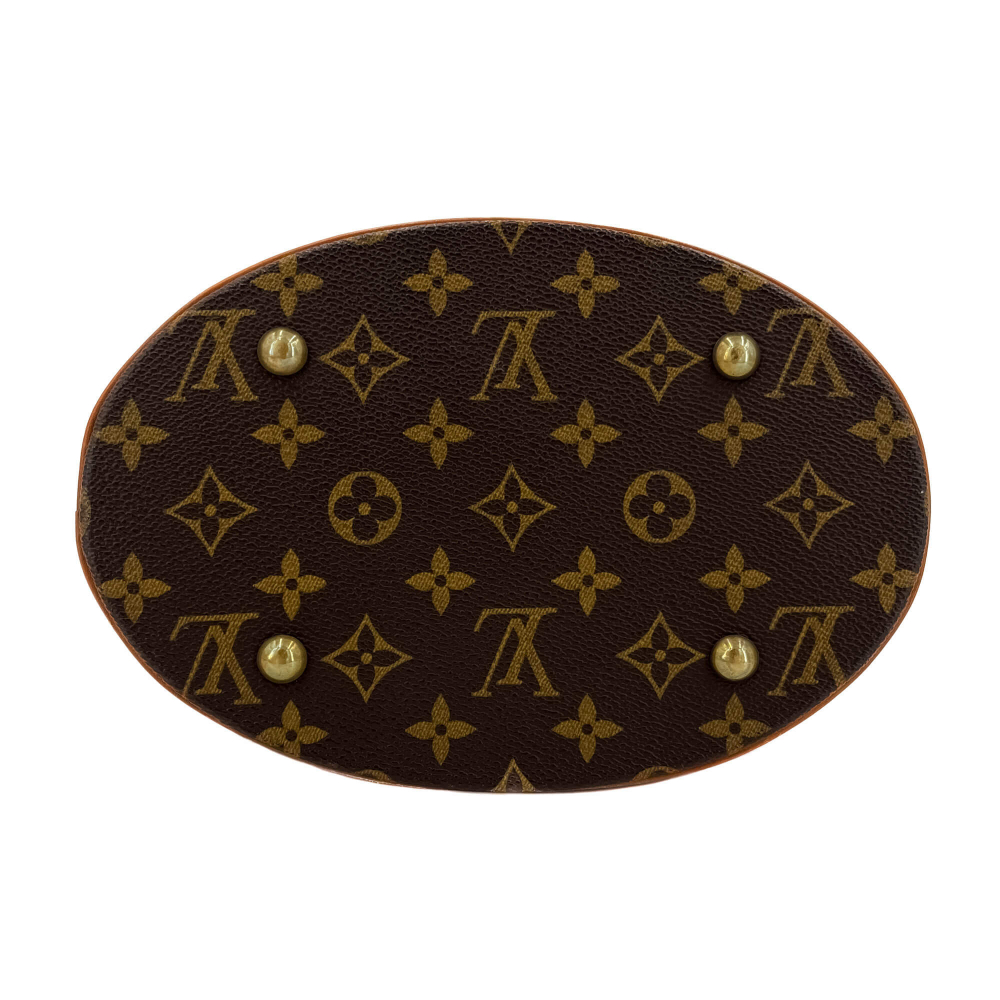Louis Vuitton Petit 23 PM Canvas Bucket Bag pouch Monogram