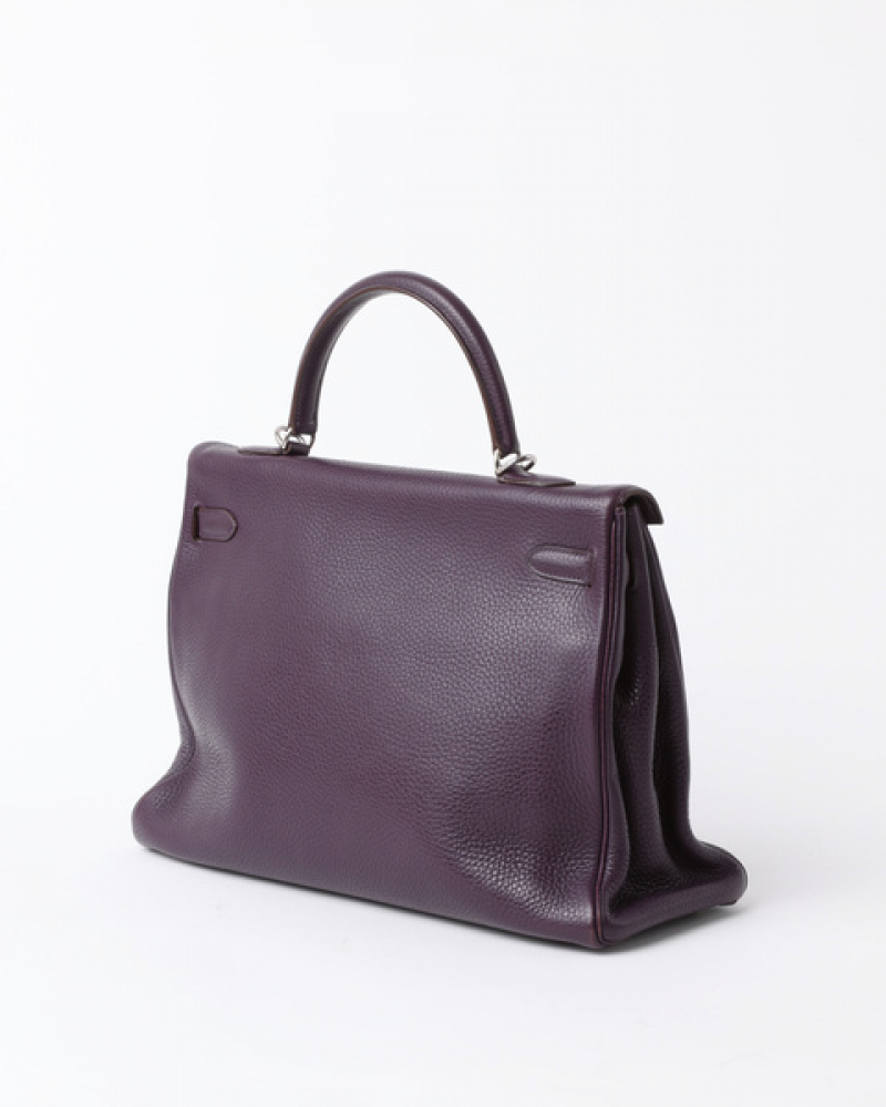 Hermès Clemence Kelly Retourne 35 Bag