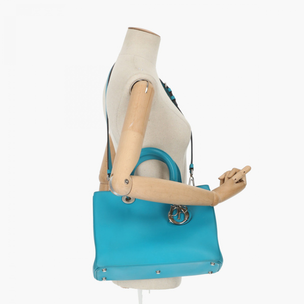 Christian Dior Diorissimo Leather Handbag