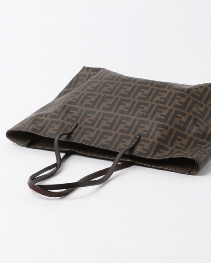 Fendi Zucca Roll Tote Bag