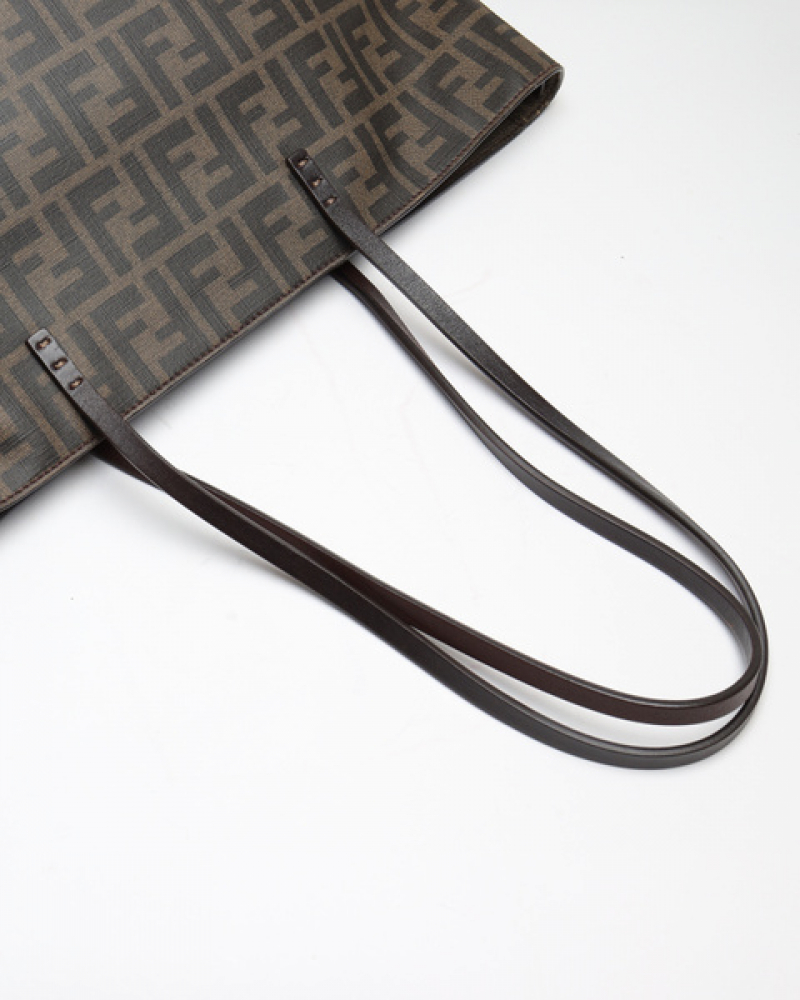 Fendi Zucca Roll Tote Bag