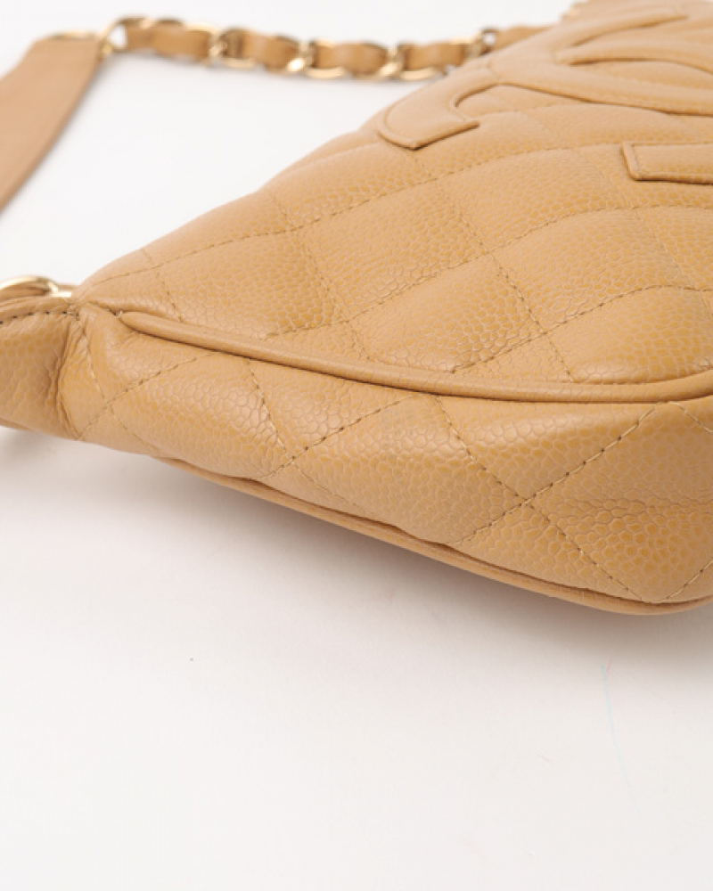 Chanel Classic Cc Caviar Hobo Bag