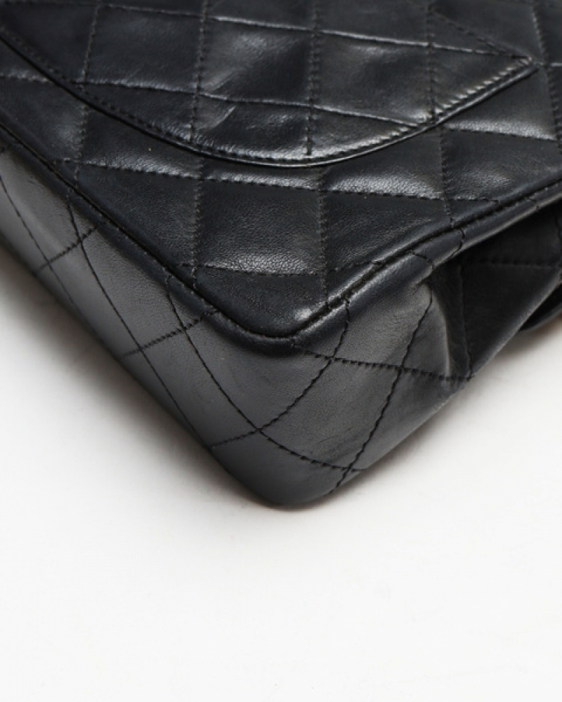 Chanel Two Tone Double Flap Bag