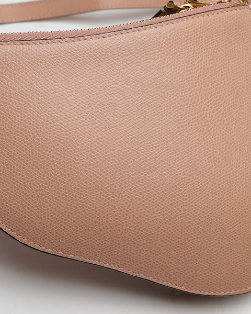 Christian Dior Triple Zip Saddle Crossbody Bag