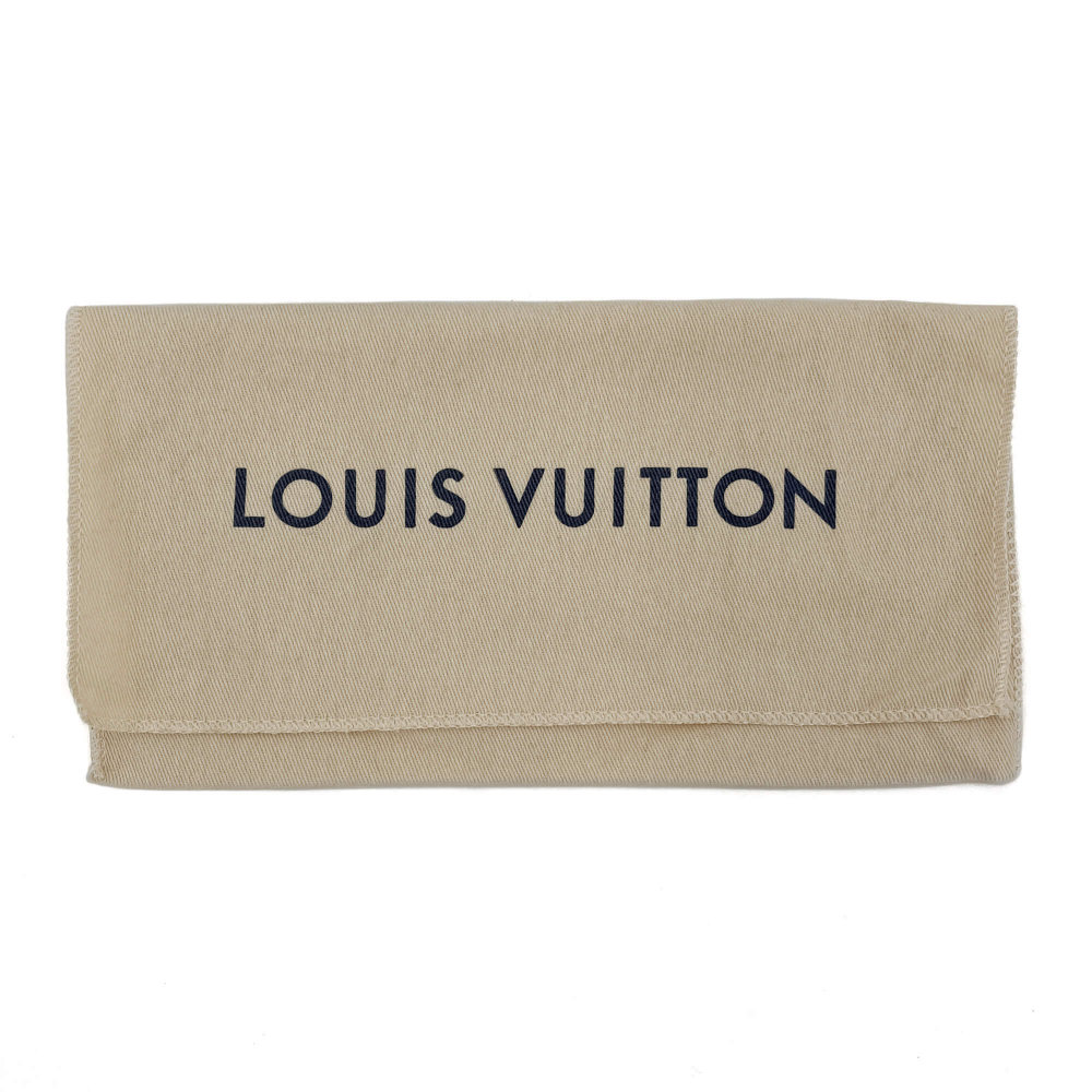 Louis Vuitton Envelope Coin Purse Empreinte Leather Navy