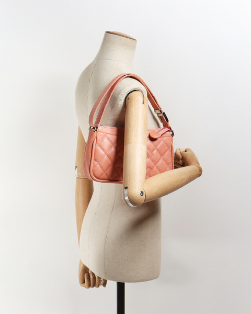 Chanel Cc Caviar Hobo Bag