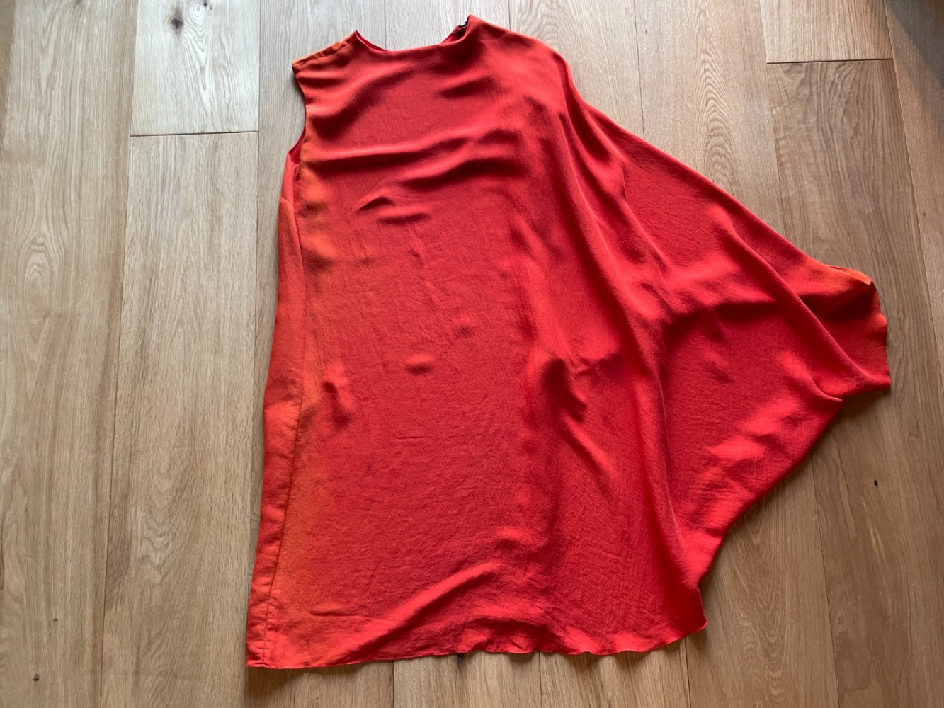 Lanvin Stunning one-shoulder cape dress!