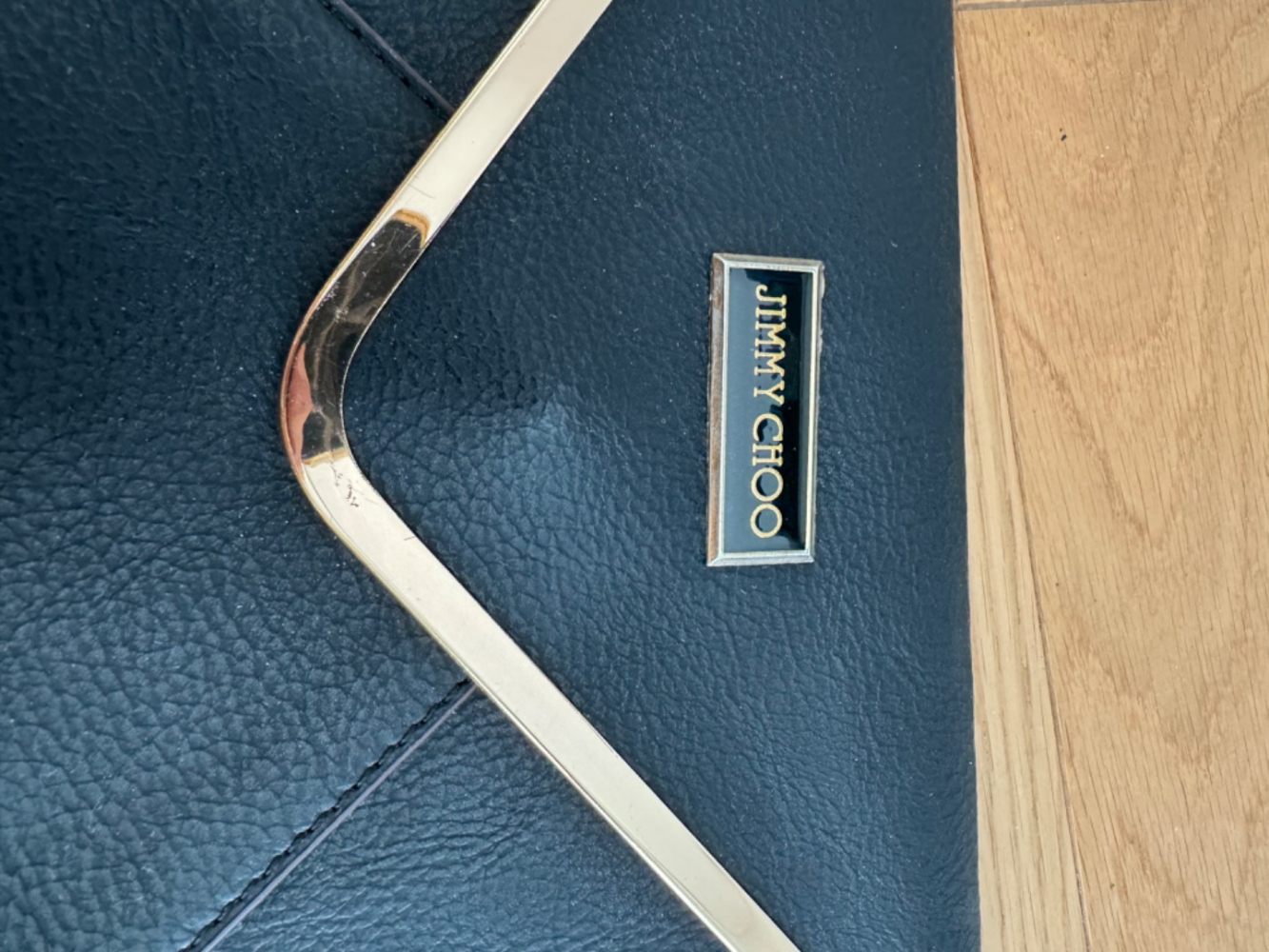 Jimmy Choo Schöne Lederpochette