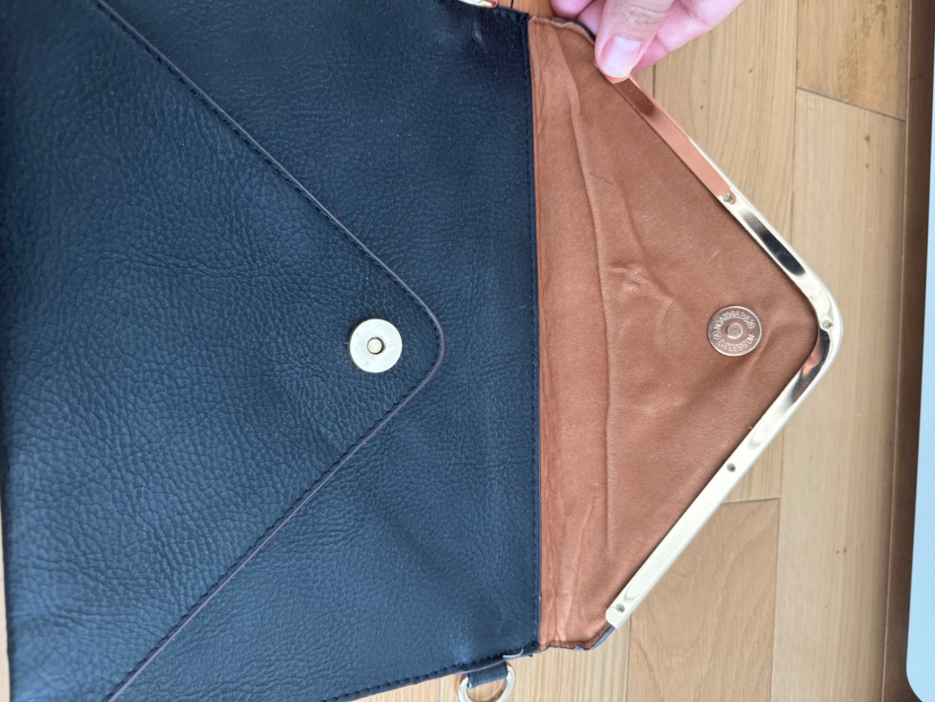 Jimmy Choo Schöne Lederpochette