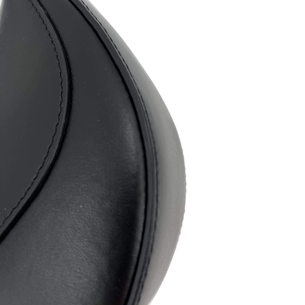 Philipp Plein Hobo Shoulder Bag Calf Leather Leather Black