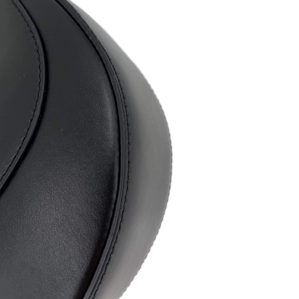 Philipp Plein Hobo Shoulder Bag Calf Leather Leather Black