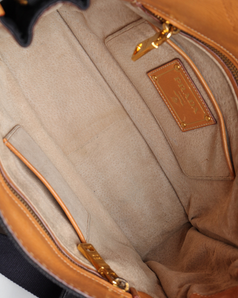 Prada Canapa Righe Bag