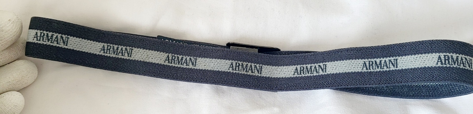 Armani Junior Elastic Belt