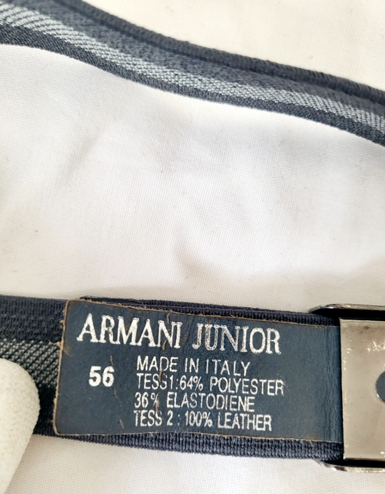 Armani Junior Elastic Belt