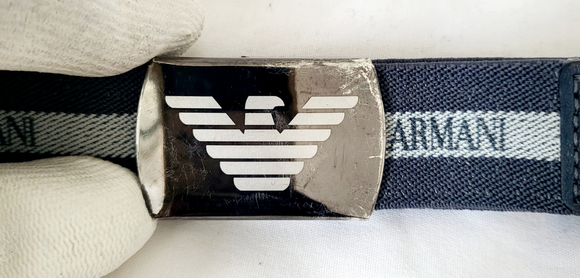 Armani Junior Elastic Belt