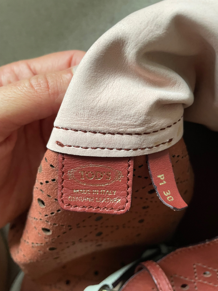 Tods Leather/Suede Mix