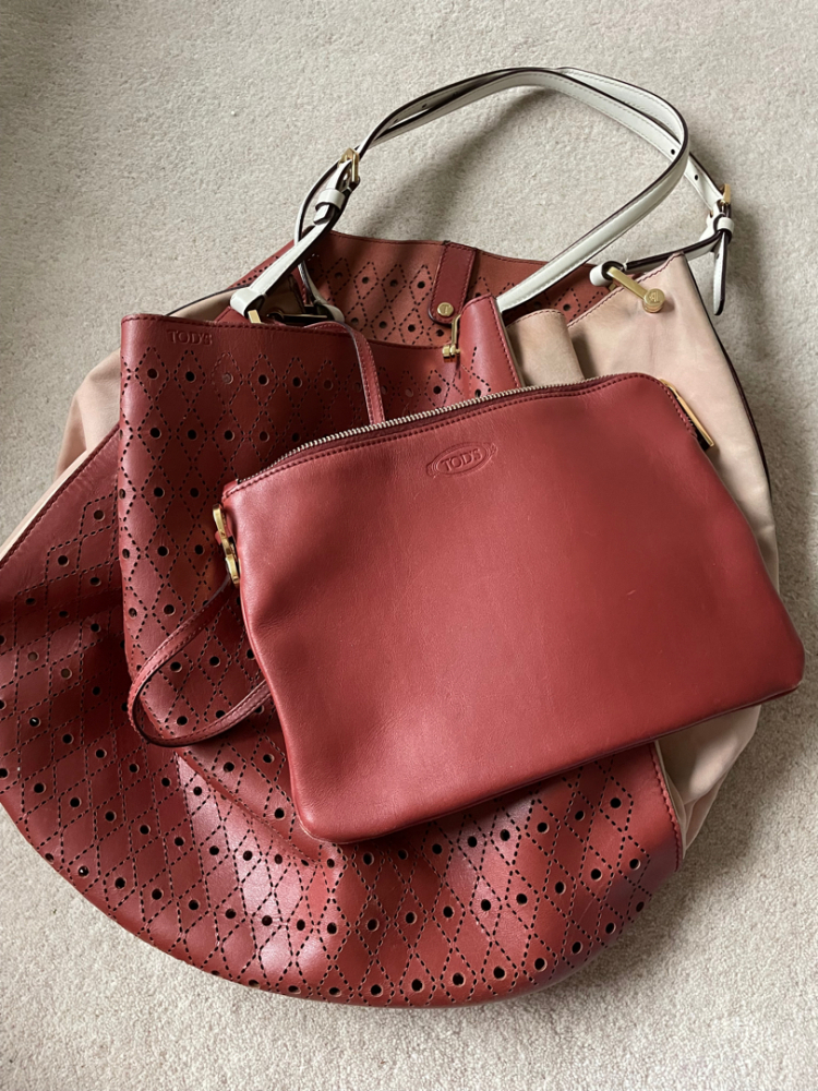 Tods Leather/Suede Mix