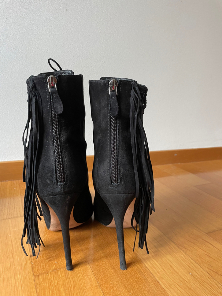 Alexandre Birman Bottines en cuir daim