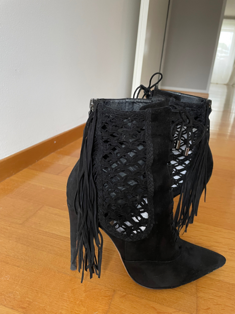 Alexandre Birman Bottines en cuir daim